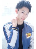 ツーブロック×束感ショート