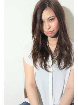 ルークス 中央林間(LOOOKS) 赤みを抑えたアッシュカラーとゆるウェーブ