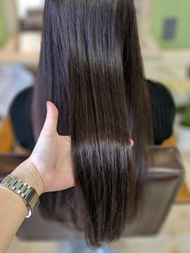 アンティリーフ(antileaf) オラプレックスカラーでツヤ髪へ☆【溝の口】