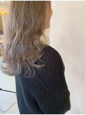 透明感アッシュベージュ