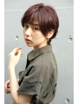 テテコケット(tete coquette) コンパクトショート×ピンクベージュでお洒落可愛く