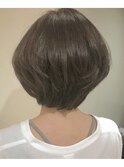 前下がりショートスタイル