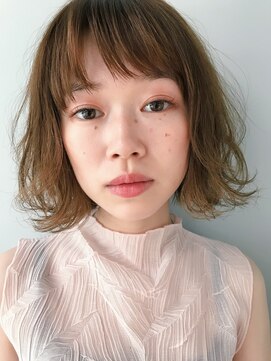 フィルムス 田町芝浦(FILMS) ふんわりウェーブボブパーマ