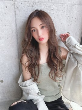 ジーナ 西荻窪(Zina) グラマラスロング×アッシュブラウン