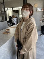 ムード カナザワ(mood kanazawa)&nbsp;ショートボブ◎マロンベージュ