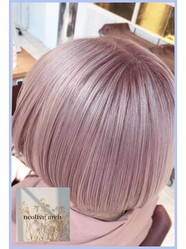 ネオリーブアーチ 武蔵小山店(Neolive arch) ベビーピンクベージュ　　☆　ケアブリーチ【イナガキ】