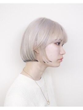 ルプラ ガーデン(le-pla garden) ホワイトベージュ#ケアブリーチ#ダブルカラー#髪質改善カラー