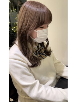 シェルハ(SHELHA) [手塚亮汰]ミルクティーベージュ ケアブリーチ ダブルカラー