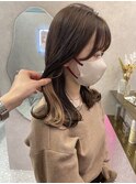 ベージュイヤリングカラーケアブリーチハイトーンカラー韓国