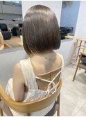 【ワンブリーチでミントベージュ◎】