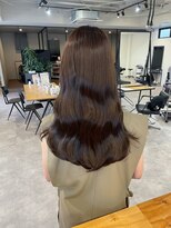 ナンバー(number+)&nbsp;20代30代韓国風ツヤカラーダークブラウン