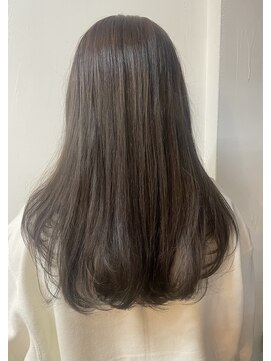 美容室 はなこ グレージュカラー