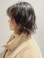 ウクラ バイ レシッド 池袋(uchla by rcid) 自然な毛流れ☆エモージュニュアンスウェーブパーマこなれミディ