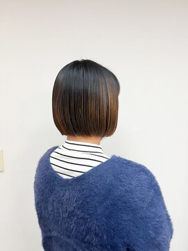トップヘアー 玉島店(TOP HAIR) 《TOPHAIR 玉島店/ もも》ミニボブ