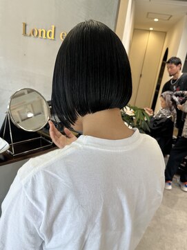 ロンドエニカ 大宮(Lond enika) 韓国レイヤーボブケアブリーチダブルカラー[大宮]