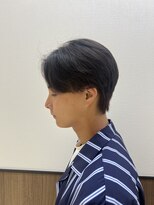 ステージ(STAGE)&nbsp;ダウンパーマ　韓国メンズヘア　センターパート