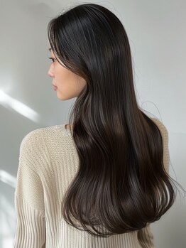 【美髪質改善】ダメージヘアのお悩みに!髪質改善トリートメントで感動のツヤ仕上がり◎[#渋谷駅#渋谷]