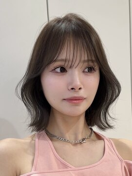 ロンドブルーム 天神大名店(Lond Bloom) 10代20代30代韓国ボブ髪質改善切りっぱなしボブ似合わせカット