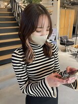 リコ(liko)&nbsp;インナーカラー×顔まわりレイヤー