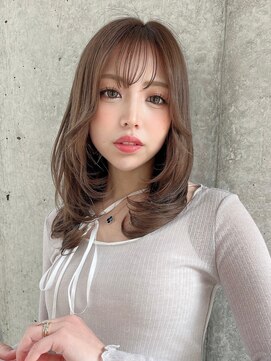 ラファンジュ ヘアー(Rohange hair) ニュアンスカール×エフォートレスバング