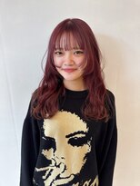 イル(ill)&nbsp;ダブルカラー ピンク オレンジ ロング 大須