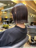 仙台縮毛矯正髪質改善ボブタッセルボブ韓国外ハネ前髪学割外ハネ