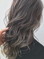 トリート 船堀店(TREAT)&nbsp;ハイライトグレージュ×ラフウェーブ