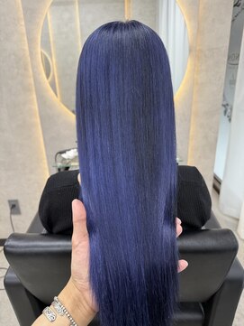 ルノン フィージュ(LUNON fieju) ホワイトグレージュミニウルフチェリーブラウンデジタルパーマ