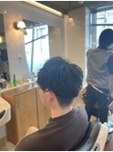 メンズパーマスパイラルツイスパカラーマッシュメンズカット