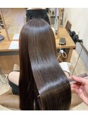 髪質改善ストレート