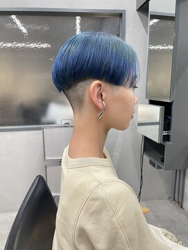 キーチェ 梅田中崎町(keych) センターパート/デザインカラー[中崎町/梅田駅］