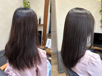 カミケンアジト(kamiken.ajito)の写真/1人1人に合わせたオーダーメイドによる「極上トリートメント&ヘッドスパコース」が大人気!美髪を叶える◎