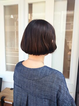 20代/30代/40代 クセを活かしたボブ【辻堂/湘南】