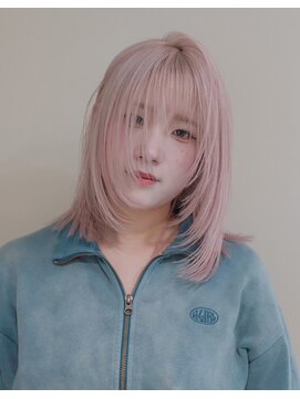 オーパスバイアンブルリュクス 池袋(Opus by ambleluxe) ピンク/ホワイトピンク/ブリーチ