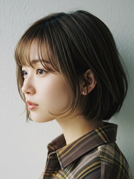 コトナ 越谷店 忙しい20代に人気！越谷の時短ショートボブ×ヘーゼルグレージュ
