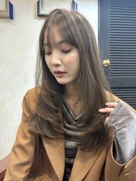 トレス(TRESS) レイヤー/顔まわりレイヤー/フェイスレイヤー/秋ヘア