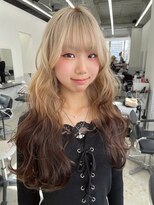 リノート バイ エゴル 名古屋(LINOET by ENGOL)&nbsp;【手島カミラ】ルーツカラー