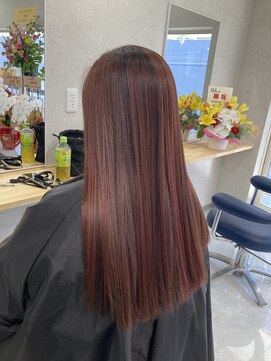 ツヤツヤ、レッドカラー