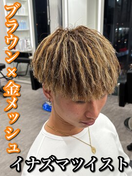 ルースト 心斎橋店(ROOST) MEN’S HAIR/波巻ツイストスパイラル/フェザーパーマ/大阪