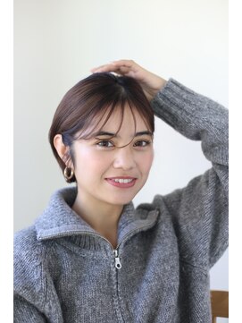 エクリ シセイドウ 麻布十番店(equri×SHISEIDO) 【麻布十番】大人のショートボブスタイル