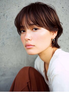 アンドレイ 表参道(andrey) 着物ヘア/大人ガーリー/ダークアッシュ/似合わせカット/表参道