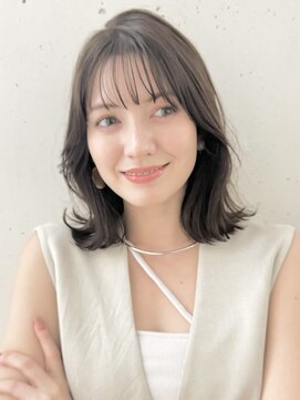 ファナ(fha-na) ☆　ニュアンス前髪　切りっぱなしボブ　☆
