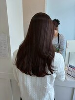 シュプール(SPUR)&nbsp;20代30代ブリーチなし大人可愛いゆるふわチョコレートブラウン