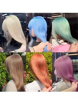 セレーネヘアー オオサカ 心斎橋店(Selene hair OSAKA)&nbsp;心斎橋難波ホワイトカラー韓国ヘア/学割/ブリーチカラー