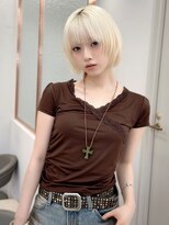 ロンドイディールバンダイ 新潟万代(Lond ideal)&nbsp;ブロンド×レイヤーボブ