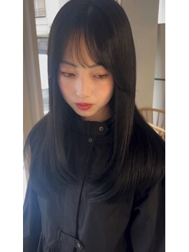 オモチャ(OMOCHA) 透明感ストレートロング