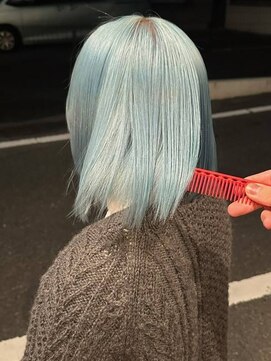 ネハス 名古屋栄店(nehus.) ブリーチ/クラゲヘアー/小顔に見せるヘア/ココアベージュ