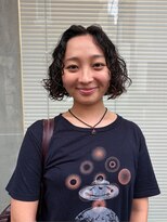 トオ(TOH)&nbsp;ボブパーマショートパーマくるくるパーマデザインパーマ