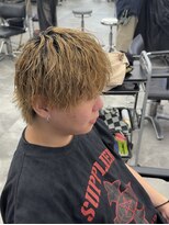 オム ブランシェ(HOMME BLANCHE’)&nbsp;縦落ちシャドウウルフ