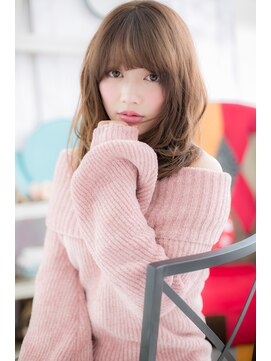 ミック 日暮里店(miq) 恋を引き寄せる☆甘え顔セミディb